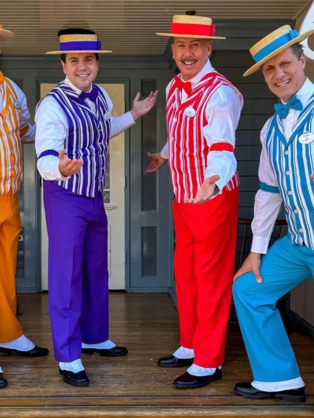 Dapper Dans mug Dan from a singing quartet on Main Street at Disney.